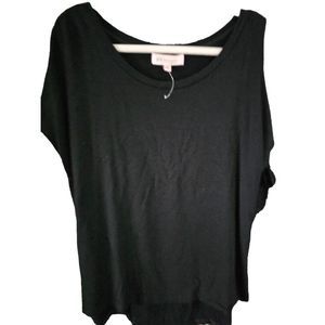 #121 Philosophy women's top, black, sz 1X